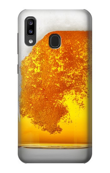 W2391 Beer Glass Case Cover Custodia e Flip Case per Samsung Galaxy A20, Galaxy A30