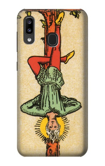 W3377 Tarot Card Hanged Man Case Cover Custodia e Flip Case per Samsung Galaxy A20, Galaxy A30