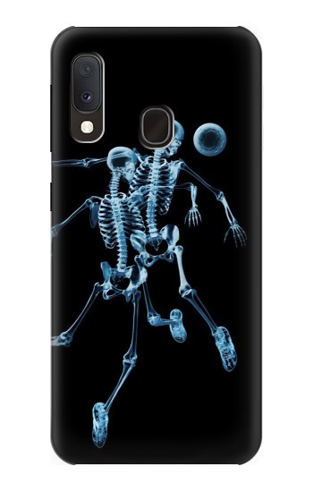 W1111 Soccer X-ray Case Cover Custodia e Flip Case per Samsung Galaxy A20e