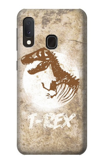 W2372 T-Rex Jurassic Fossil Case Cover Custodia e Flip Case per Samsung Galaxy A20e