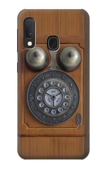 W3146 Antique Wall Retro Dial Phone Case Cover Custodia e Flip Case per Samsung Galaxy A20e