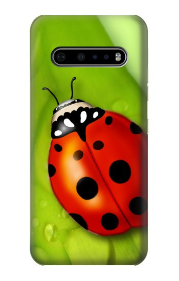 W0892 Ladybug Case Cover Custodia e Flip Case per LG V60 ThinQ 5G