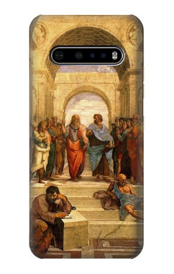 W1086 Raphael's School of Athens Case Cover Custodia e Flip Case per LG V60 ThinQ 5G