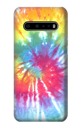 W1697 Tie Dye Colorful Graphic Printed Case Cover Custodia e Flip Case per LG V60 ThinQ 5G