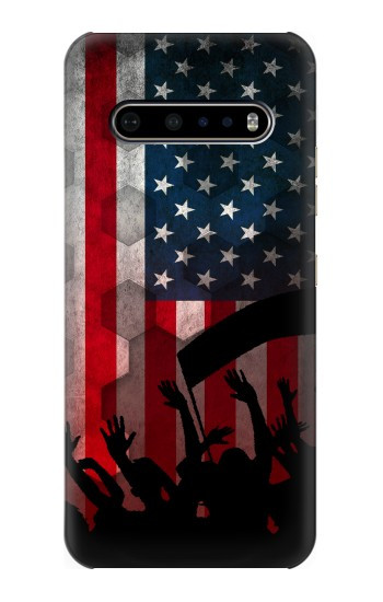 W2989 USA America Soccer Case Cover Custodia e Flip Case per LG V60 ThinQ 5G