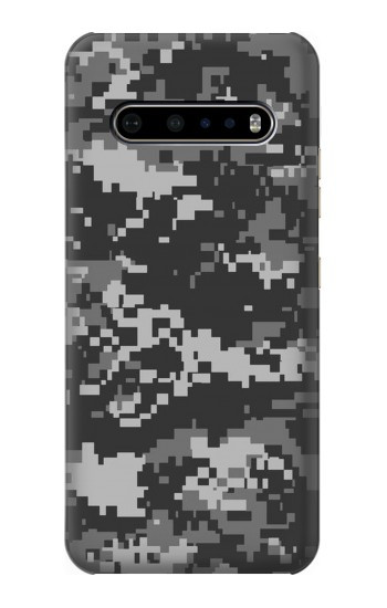 W3293 Urban Black Camo Camouflage Case Cover Custodia e Flip Case per LG V60 ThinQ 5G