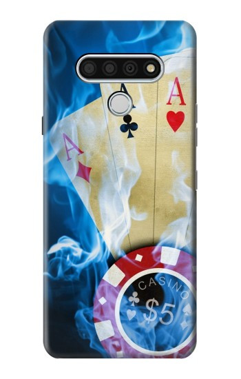 W0348 Casino Case Cover Custodia e Flip Case per LG Stylo 6