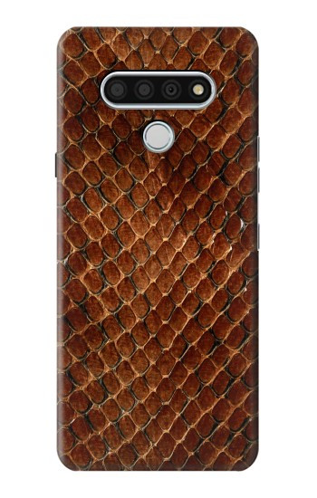 W0555 Snake Skin Case Cover Custodia e Flip Case per LG Stylo 6