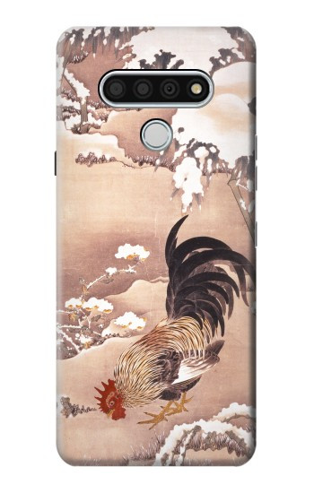 W1332 Ito Jakuchu Rooster Case Cover Custodia e Flip Case per LG Stylo 6