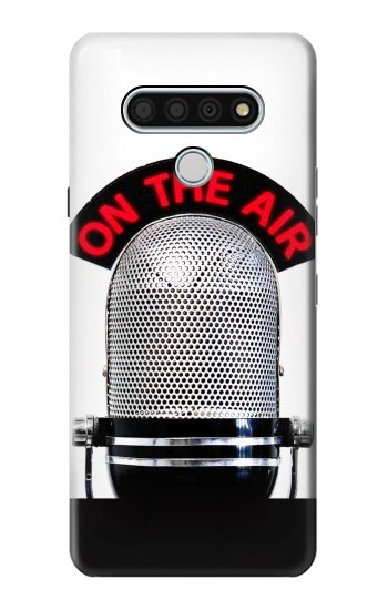 W2381 Vintage Radio Microphone On The Air Case Cover Custodia e Flip Case per LG Stylo 6