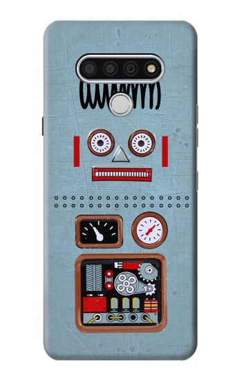 W3040 Retro Robot Toy Case Cover Custodia e Flip Case per LG Stylo 6