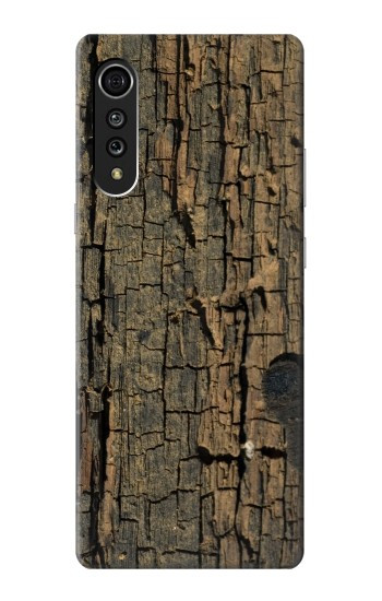 W0598 Wood Graphic Printed Case Cover Custodia e Flip Case per LG Velvet