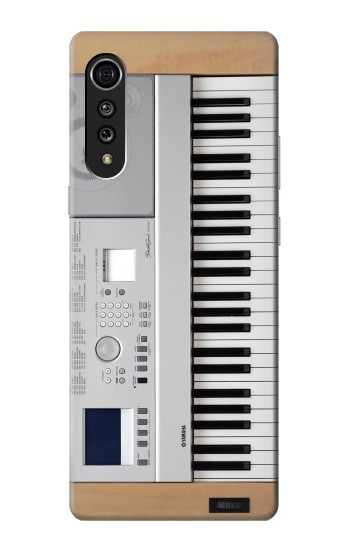 W0891 Keyboard Digital Piano Case Cover Custodia e Flip Case per LG Velvet