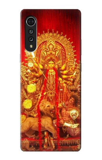 W1030 Hindu God Durga Puja Case Cover Custodia e Flip Case per LG Velvet