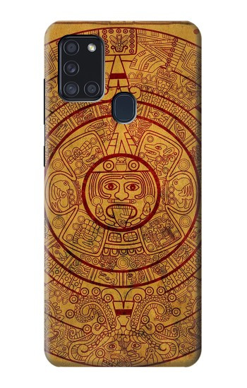 W0692 Mayan Calendar Case Cover Custodia e Flip Case per Samsung Galaxy A21s