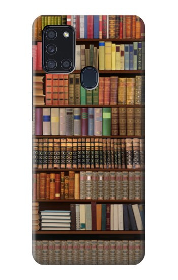 W3154 Bookshelf Case Cover Custodia e Flip Case per Samsung Galaxy A21s W3154 Bookshelf Case Cover Custodia e Flip Case per Samsung Galaxy A21s