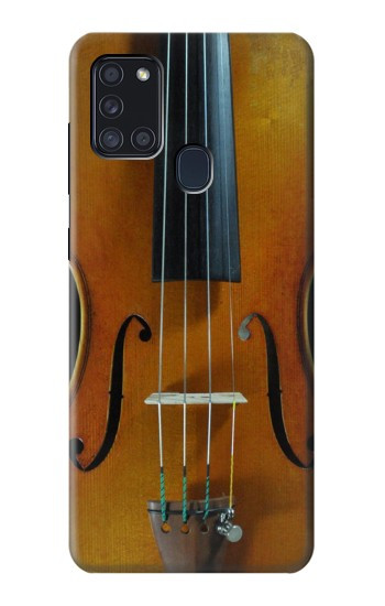 W3234 Violin Case Cover Custodia e Flip Case per Samsung Galaxy A21s