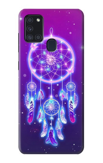 W3484 Cute Galaxy Dream Catcher Case Cover Custodia e Flip Case per Samsung Galaxy A21s