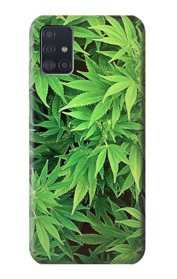 W1656 Marijuana Plant Case Cover Custodia e Flip Case per Samsung Galaxy A51 5G [solo per A51 5G. NON per A51]