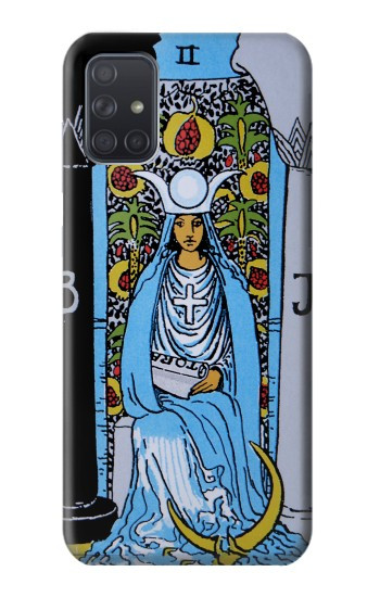 W2764 High Priestess Tarot Card Case Cover Custodia e Flip Case per Samsung Galaxy A71 5G [solo per A71 5G. NON per A71]