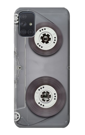 W3159 Cassette Tape Case Cover Custodia e Flip Case per Samsung Galaxy A71 5G [solo per A71 5G. NON per A71]