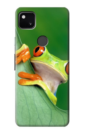 W1047 Little Frog Case Cover Custodia e Flip Case per Google Pixel 4a