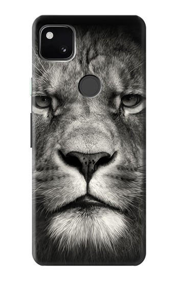 W1352 Lion Face Case Cover Custodia e Flip Case per Google Pixel 4a