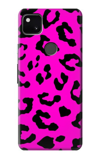 W1850 Pink Leopard Pattern Case Cover Custodia e Flip Case per Google Pixel 4a