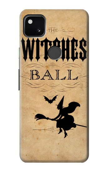 W2648 Vintage Halloween The Witches Ball Case Cover Custodia e Flip Case per Google Pixel 4a
