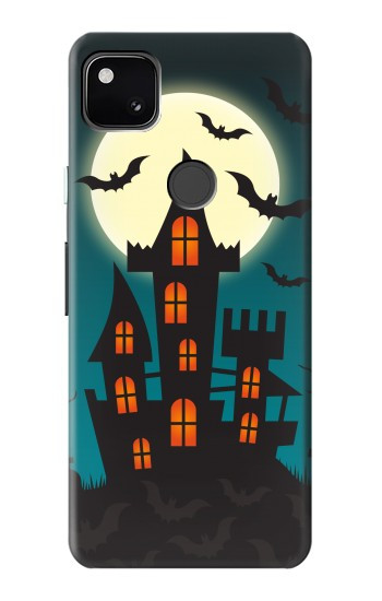 W3268 Halloween Festival Castle Case Cover Custodia e Flip Case per Google Pixel 4a