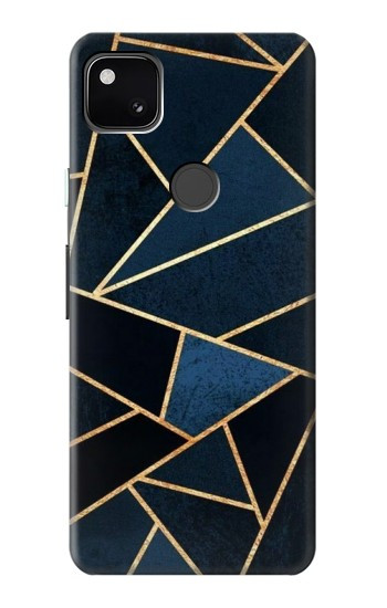 W3479 Navy Blue Graphic Art Case Cover Custodia e Flip Case per Google Pixel 4a