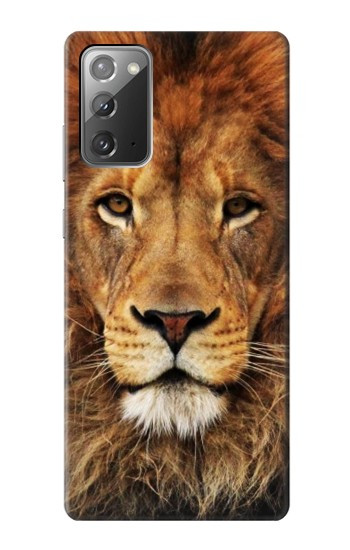 W2870 Lion King of Beasts Case Cover Custodia e Flip Case per Samsung Galaxy Note 20