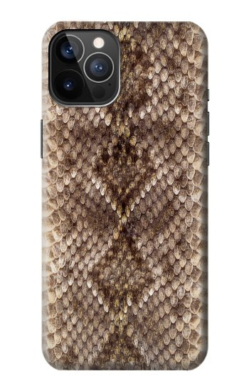 W2875 Rattle Snake Skin Graphic Printed Case Cover Custodia e Flip Case per iPhone 12, iPhone 12 Pro