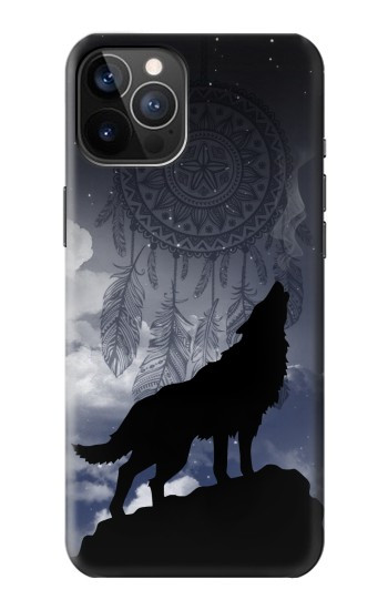 W3011 Dream Catcher Wolf Howling Case Cover Custodia e Flip Case per iPhone 12, iPhone 12 Pro
