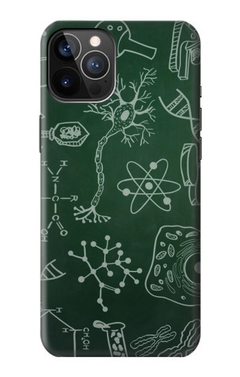 W3211 Science Green Board Case Cover Custodia e Flip Case per iPhone 12, iPhone 12 Pro