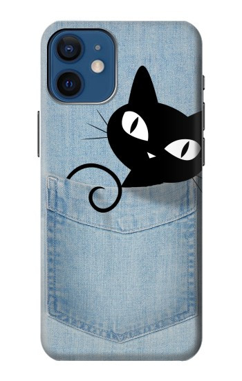 W2641 Pocket Black Cat Case Cover Custodia e Flip Case per iPhone 12 mini W2641 Pocket Black Cat Case Cover Custodia e Flip Case per iPhone 12 mini