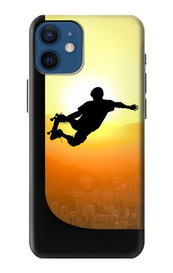 W2676 Extreme Skateboard Sunset Case Cover Custodia e Flip Case per iPhone 12 mini