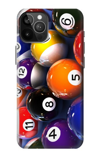 W2238 Billiard Pool Ball Case Cover Custodia e Flip Case per iPhone 12 Pro Max