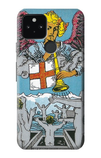 W3743 Tarot Card The Judgement Case Cover Custodia e Flip Case per Google Pixel 5
