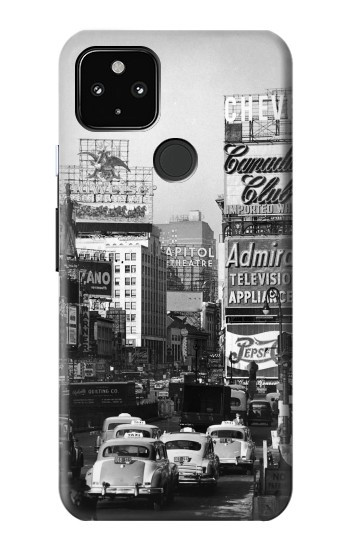 W0182 Old New York Vintage Case Cover Custodia e Flip Case per Google Pixel 4a 5G