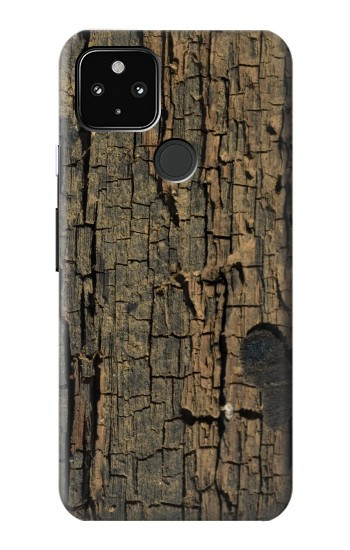 W0598 Wood Graphic Printed Case Cover Custodia e Flip Case per Google Pixel 4a 5G
