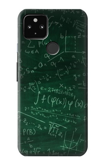 W3190 Math Formula Greenboard Case Cover Custodia e Flip Case per Google Pixel 4a 5G