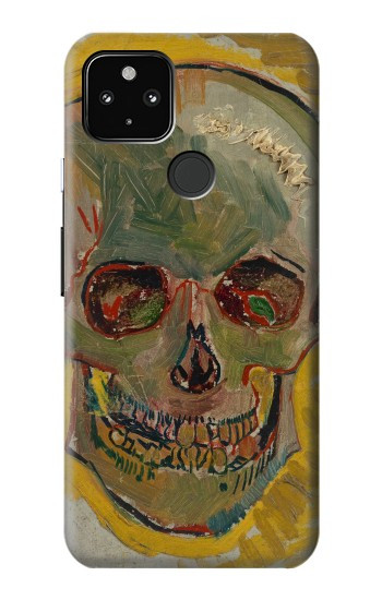 W3359 Vincent Van Gogh Skull Case Cover Custodia e Flip Case per Google Pixel 4a 5G