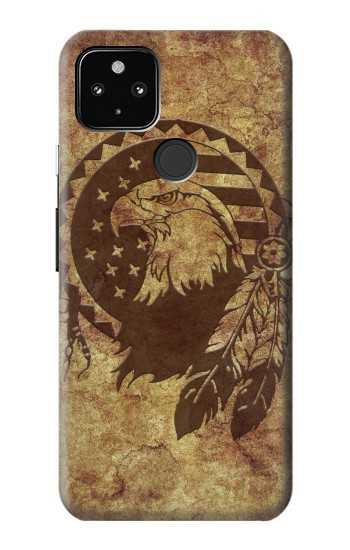 W3378 Native American Case Cover Custodia e Flip Case per Google Pixel 4a 5G