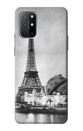W2350 Old Paris Eiffel Tower Case Cover Custodia e Flip Case per OnePlus 8T