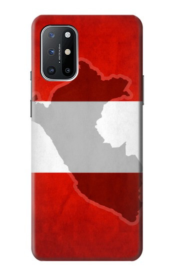 W3018 Peru Flag Case Cover Custodia e Flip Case per OnePlus 8T