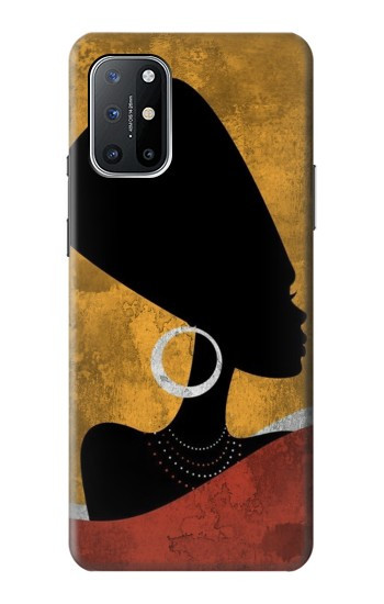 W3453 African Queen Nefertiti Silhouette Case Cover Custodia e Flip Case per OnePlus 8T