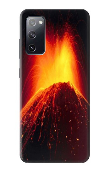 W0745 Volcano Lava Case Cover Custodia e Flip Case per Samsung Galaxy S20 FE