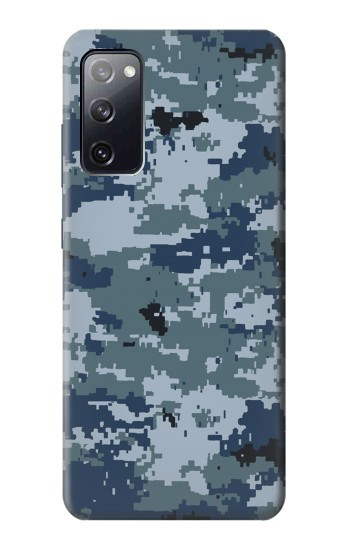 W2346 Navy Camo Camouflage Graphic Case Cover Custodia e Flip Case per Samsung Galaxy S20 FE