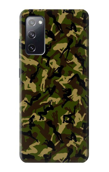 W3356 Sexy Girls Camo Camouflage Case Cover Custodia e Flip Case per Samsung Galaxy S20 FE